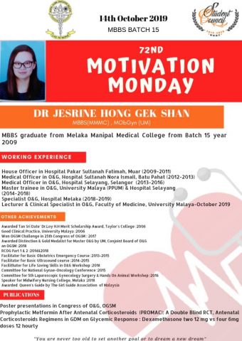 Dr Jesrine Hong